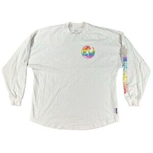 Disney Pride Collection Women's White Star Wars Pride T-Shirt Spirit Medium